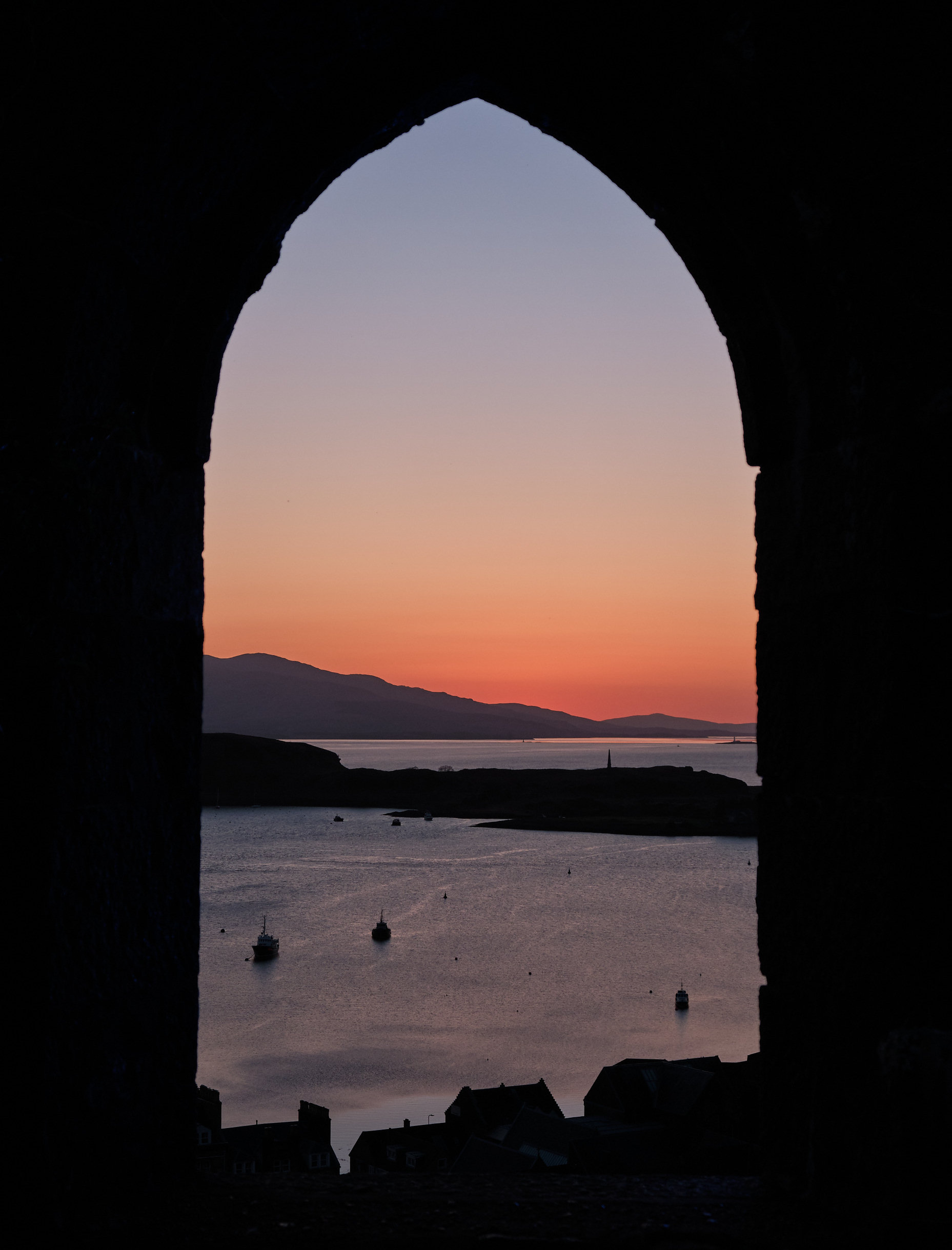 View from McCaig's Tower